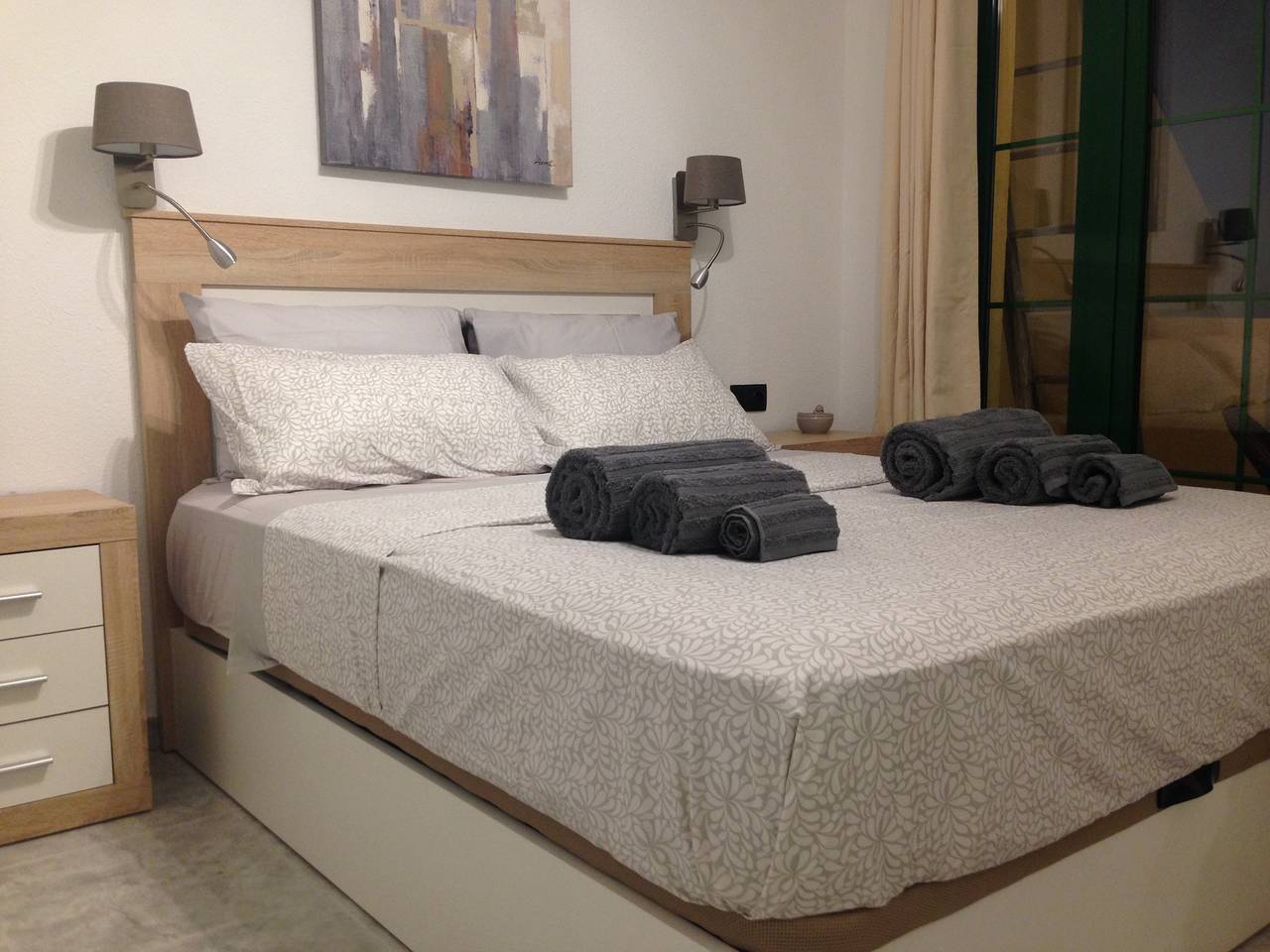 Apartamento vacacional entero, Apartamento de vacaciones para 2 personas con jardín in Caleta de Fuste, Antigua