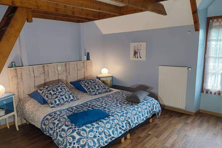 Chambre d’hôte pour 3 personnes, avec jardin