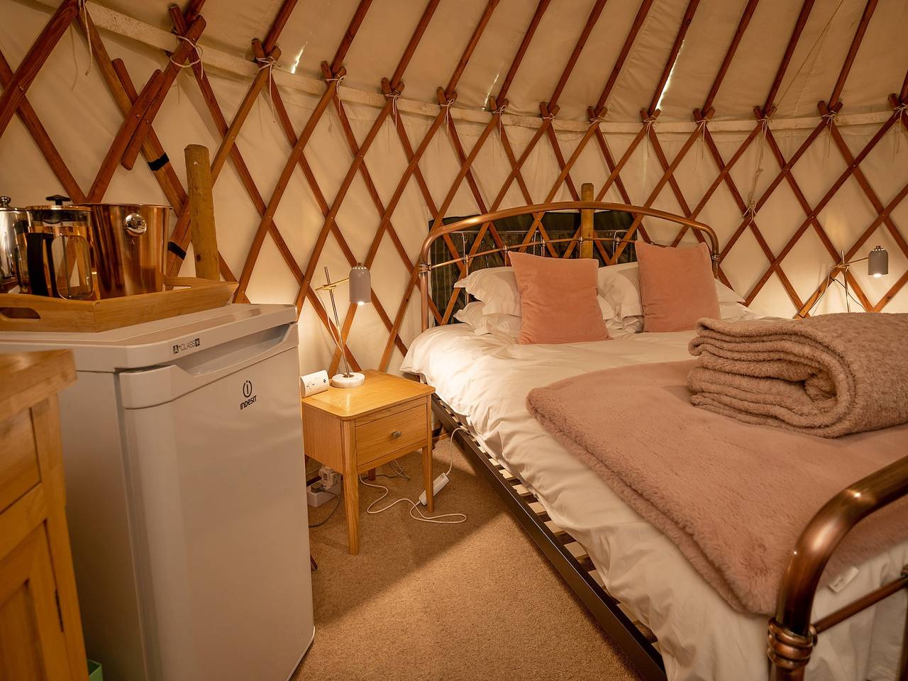 Yurt in Gleneagles with Hot Tub Retreat in Auchterarder, Perthshire