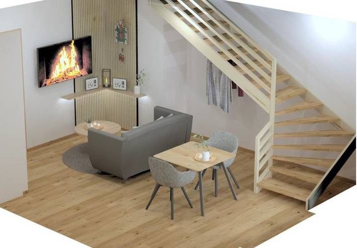 Apartamento de vacaciones para 2 personas, con sauna - 1