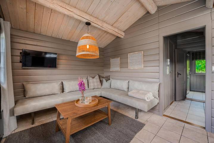 Camping for 3 personer, Terrasse og Hage i tillegg til Innsjøutsikt og Utsikt i Oppland