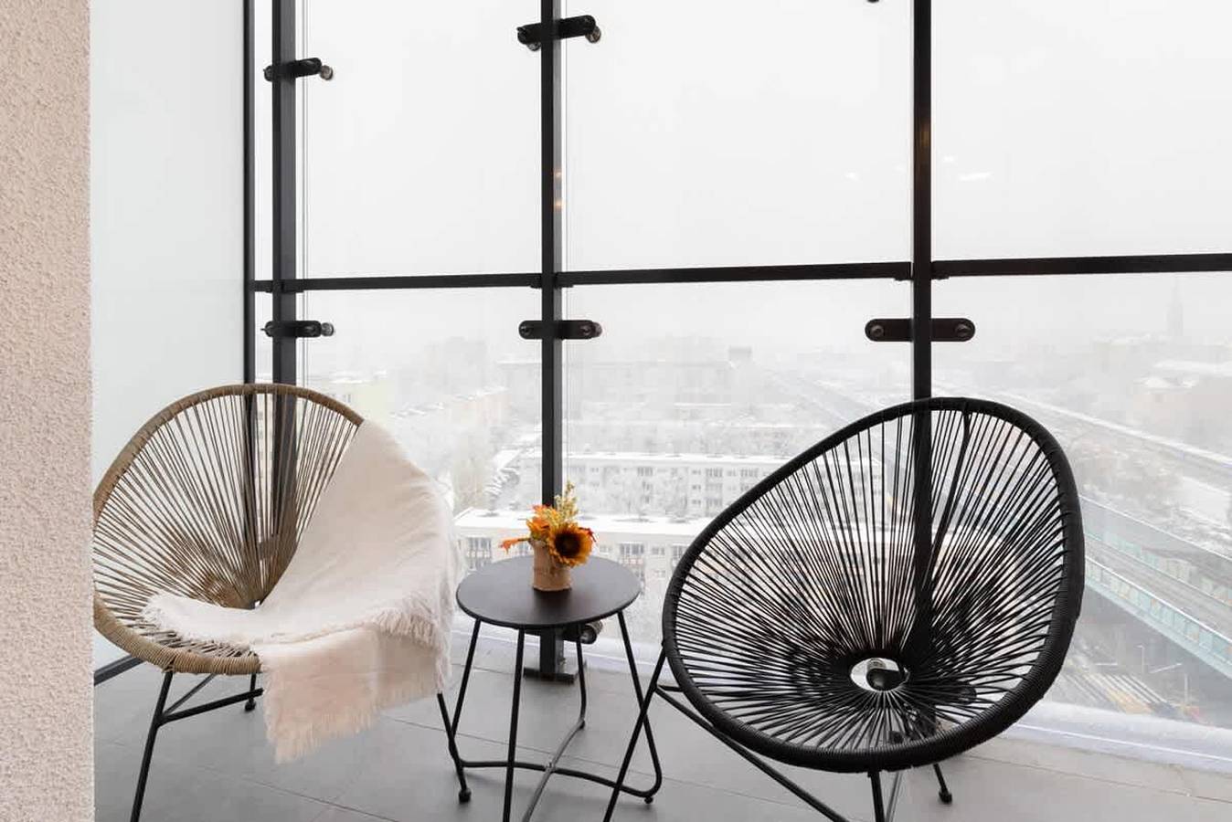 Entire apartment, Kasprzaka 29 Modern Apartment Balcony in Warsaw, Masovia