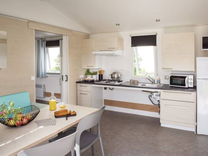 Mobil home pour 4 personnes, avec piscine, animaux acceptés à Les Aires - 2