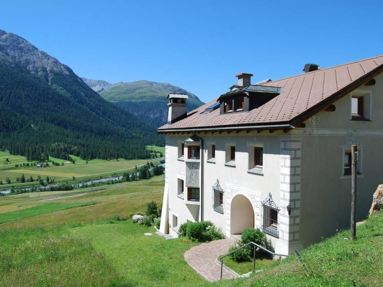 Ganze Wohnung, Chesa Larschigna in Zuoz, Sankt Moritz