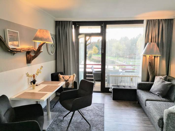 Ferienwohnung für 4 Personen, mit Balkon und Seeblick in Westharz - 2