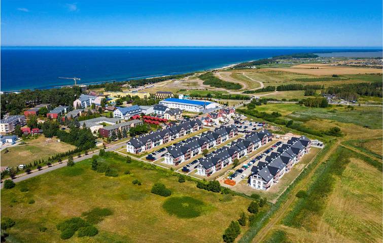 Apartament wakacyjny dla 4 osób, z Taras i Ogród w Darłowo