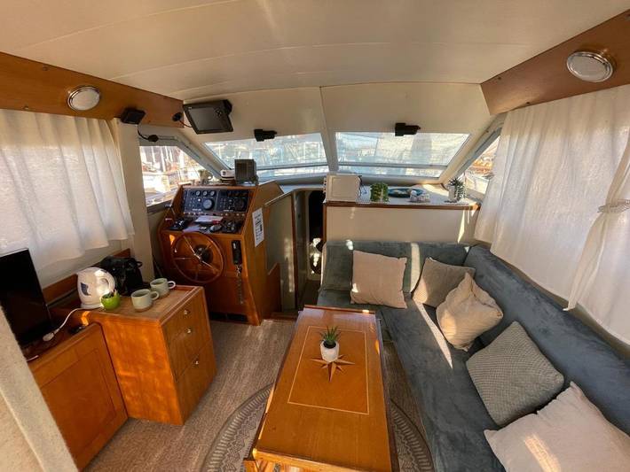 Barco para 4 personas, con vistas y terraza - 1