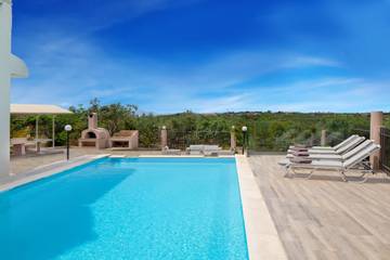 Villa für 9 Personen, mit Meerblick und Garten, mit Haustier in Chania und Umgebung