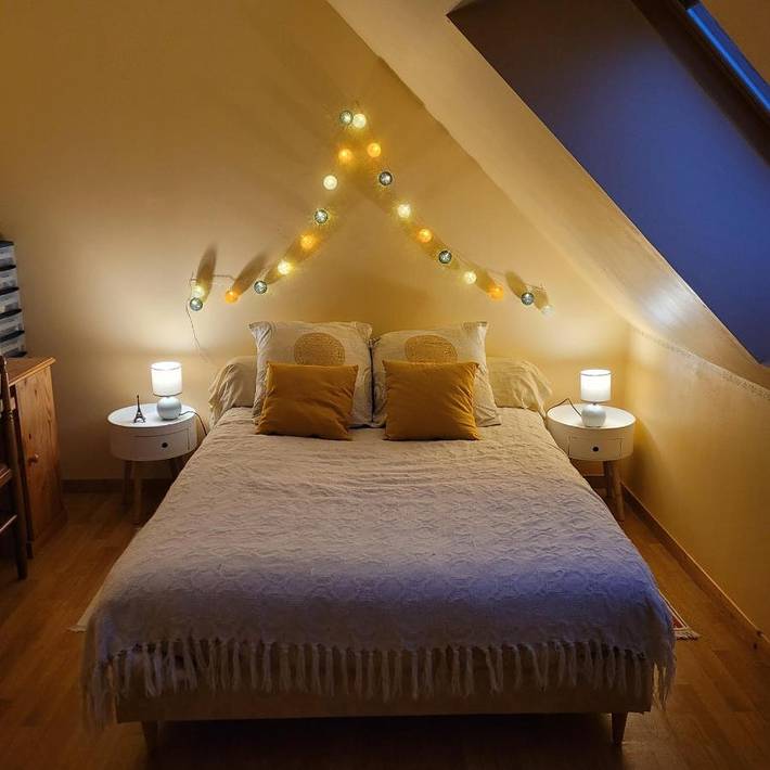 Chambre d’hôte pour 2 personnes, avec Terrasse ainsi que Jardin et Piscine