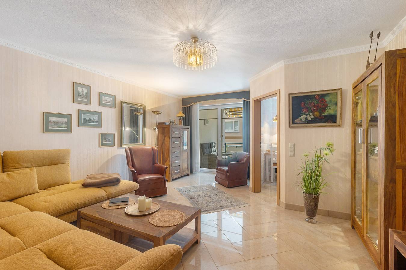 Ganze Wohnung, Ferienwohnung Roswitha Am Park" mit Balkon in Bad Orb, Südhessen