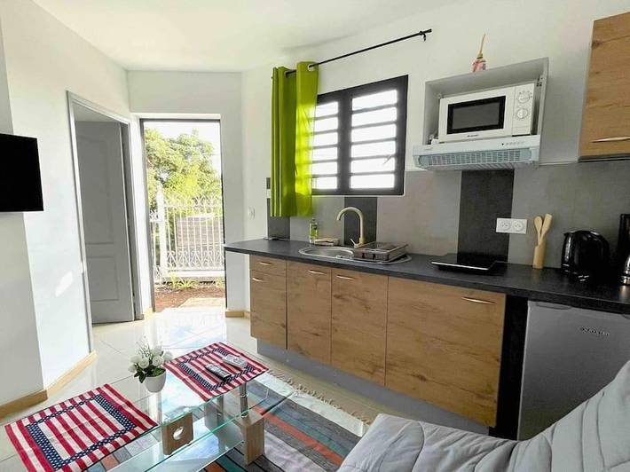 Appartement de vacances pour 4 personnes, avec jardin