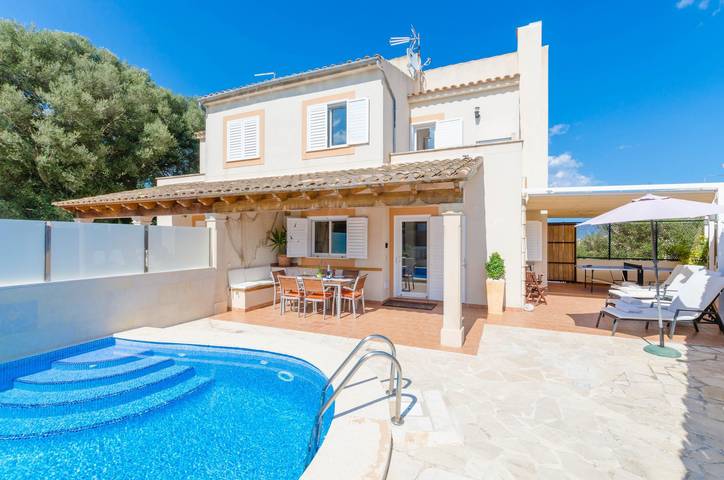 Casa de vacaciones para 6 personas, con Terraza en Portocolom