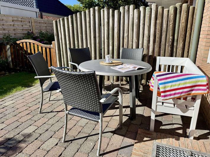 Ferienwohnung für 4 Personen, mit Balkon/Terrasse und Terrasse sowie Garten in Westerland - 3