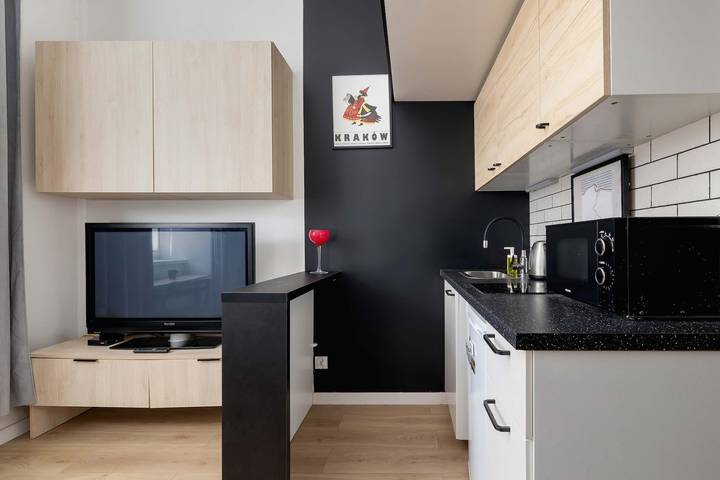 Entire holiday apartment, Functional Studio Flat with a Mezzanine | Close to the Old Town in Cracow, Lesser Poland