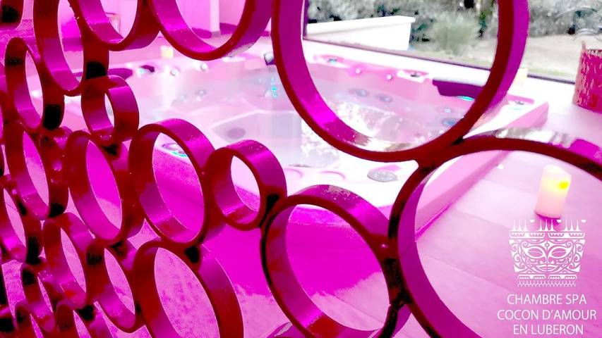 Chambre d’hôte pour 2 personnes, avec terrasse ainsi que jacuzzi et jardin à Lagnes - 3