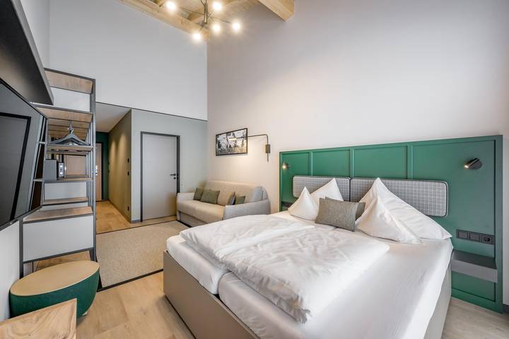 Hotel für 4 Personen, mit Pool und Terrasse sowie Sauna, mit Haustier in Obergurgl - 4