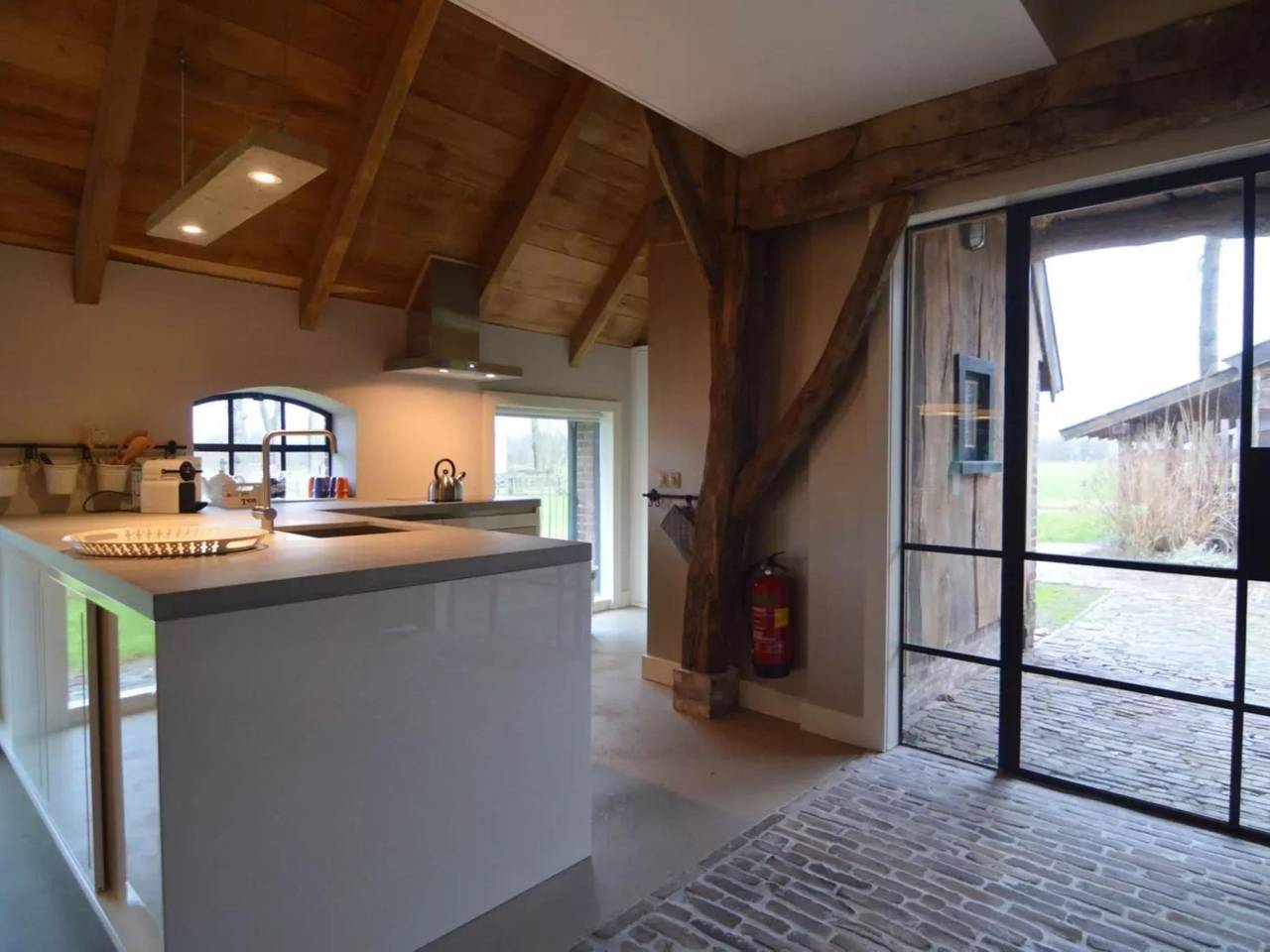 Luxuriöses und modernes Bauernhaus mit Sauna in Regio Zwolle