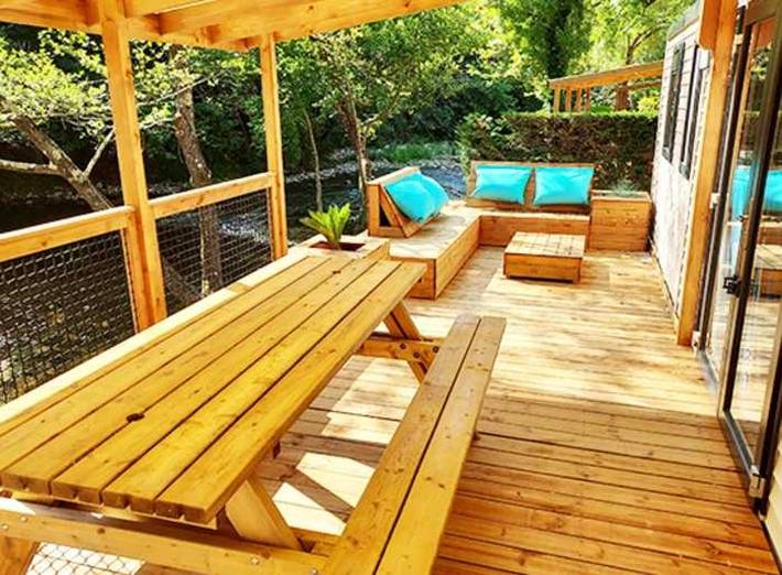 Mobile home for 6 people, with pool and children pool - 1