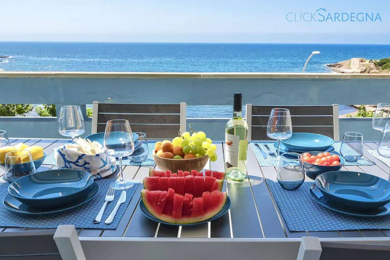 Attico Valencia con spettacolari terrazze fronte mare Wifi, Aria Condizionata, vicino alle spiagge in Riservato Beach Bar, Alghero