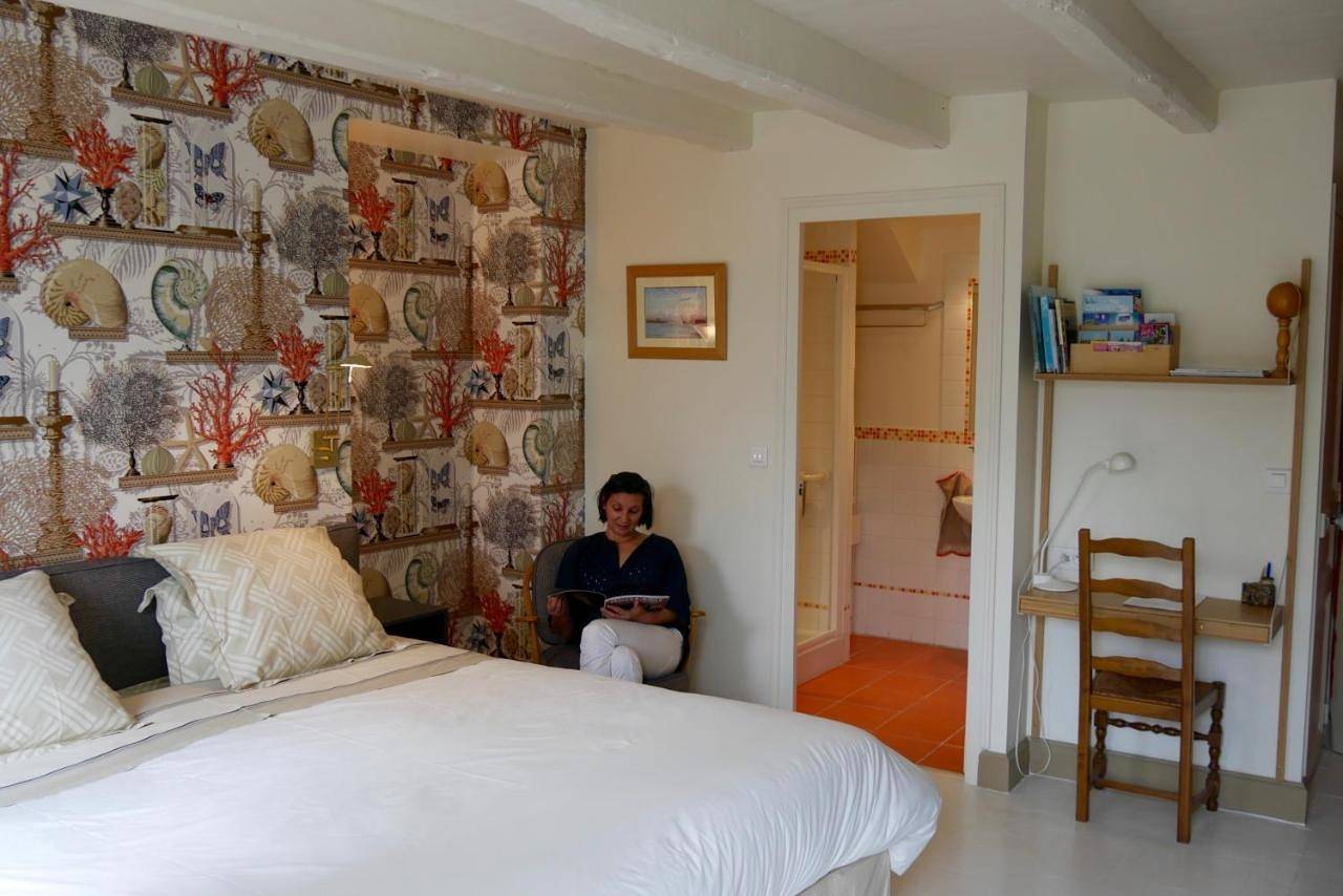 Double or Twin Room with Terrace in La Richardais, Région de Saint-Malo