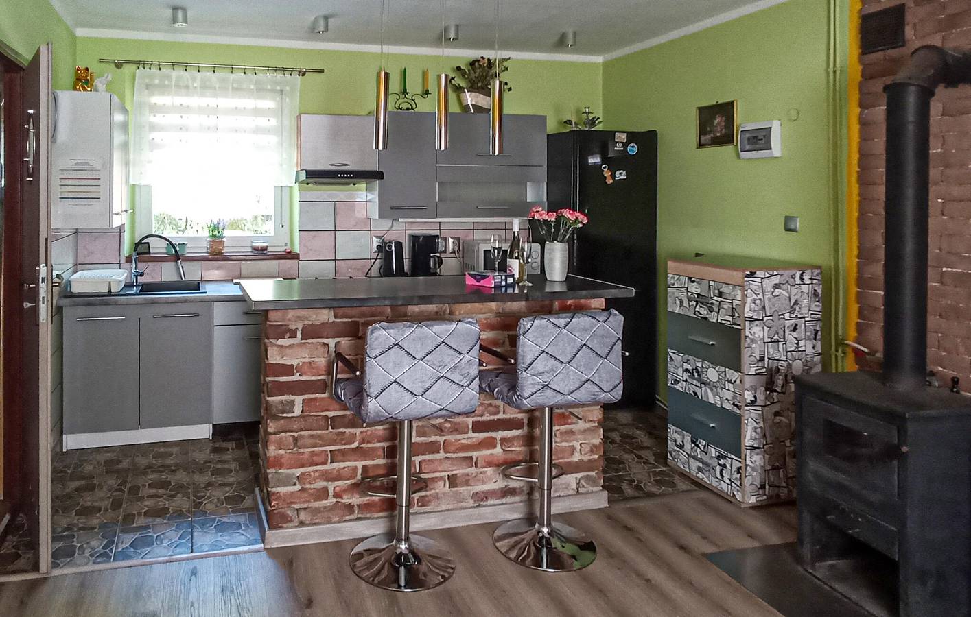 Ferienhaus für 6 Personen mit Terrasse in Warnowo, Stettiner Haff