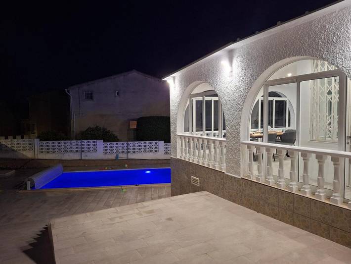 Casa rural para 8 personas, con jardín además de piscina y vistas, Se admiten mascotas en Pilar de la Horadada - 3