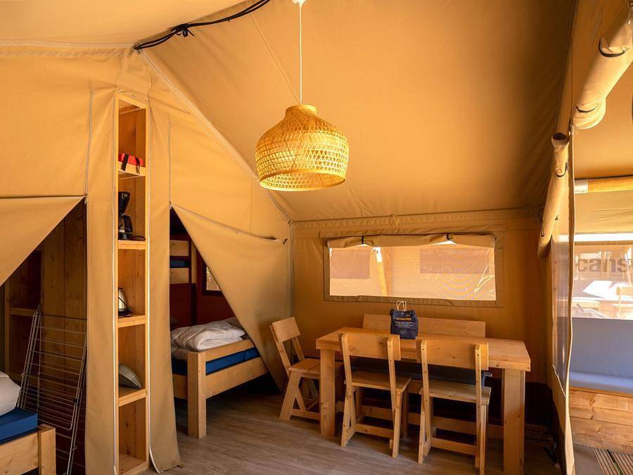 Camping Rcn Le Moulin de la Pique - Safarizelt 5 personen - Safari-Zelt Sagelat in Belvès, Périgord Noir