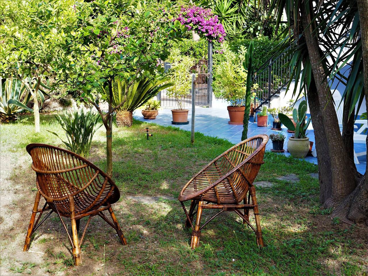 Apartment mit Garten in Strandnähe in Licinella - Torre Di Paestum, Cilento