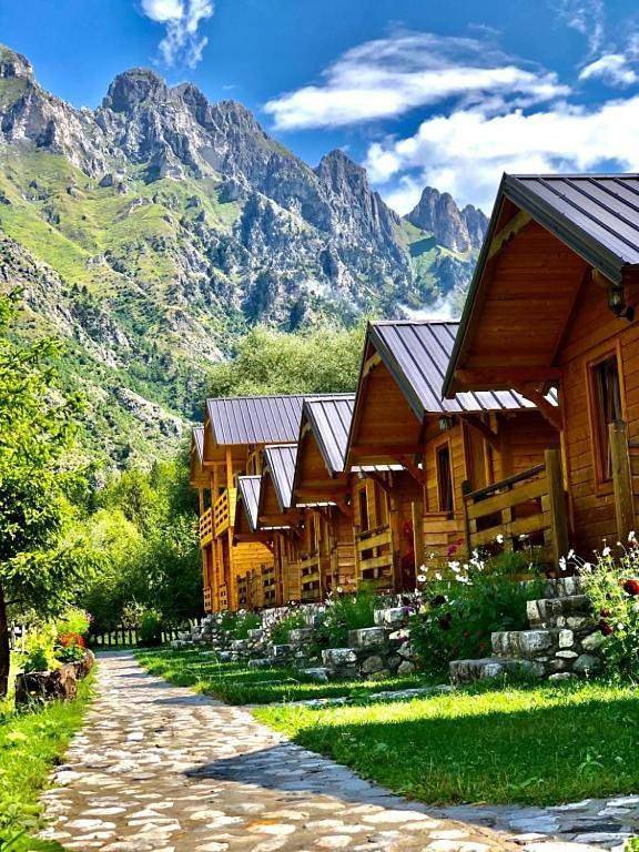 Maison de vacances pour 4 personnes, avec vue et jardin