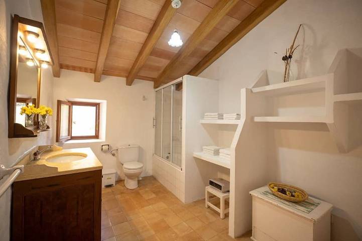 Ca'n Ferru. Altes Haus in Biniaraix Blick auf das Tal renoviert in Biniaraix, Sóller