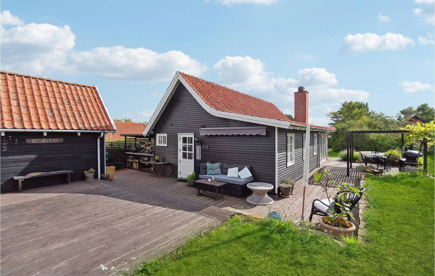 Ferienhaus für 6 Personen mit Garten in Gudhjem, Bornholm