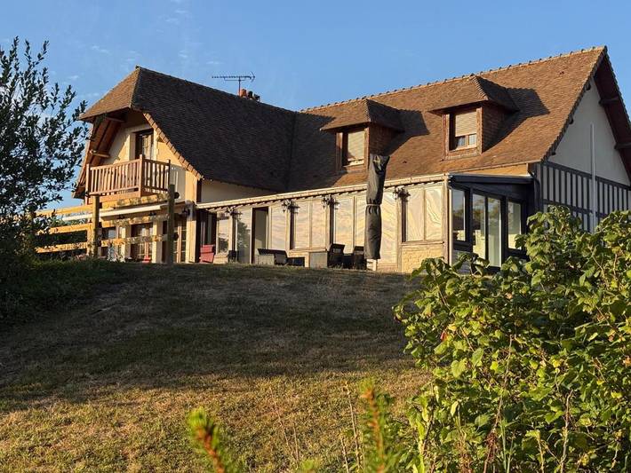 Maison de vacances pour 9 personnes, avec Balcon et Terrasse ainsi que Jardin et Vue