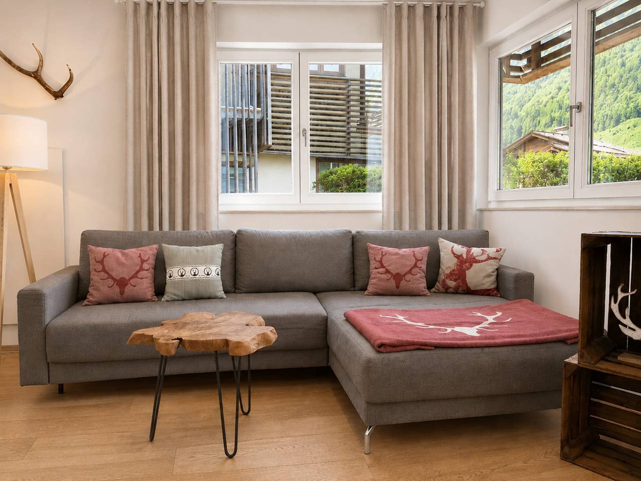 Ganze Wohnung, Moderne Wohnung mit Garten und Bergblick in Kirchdorf in Tirol, Kaisergebirge