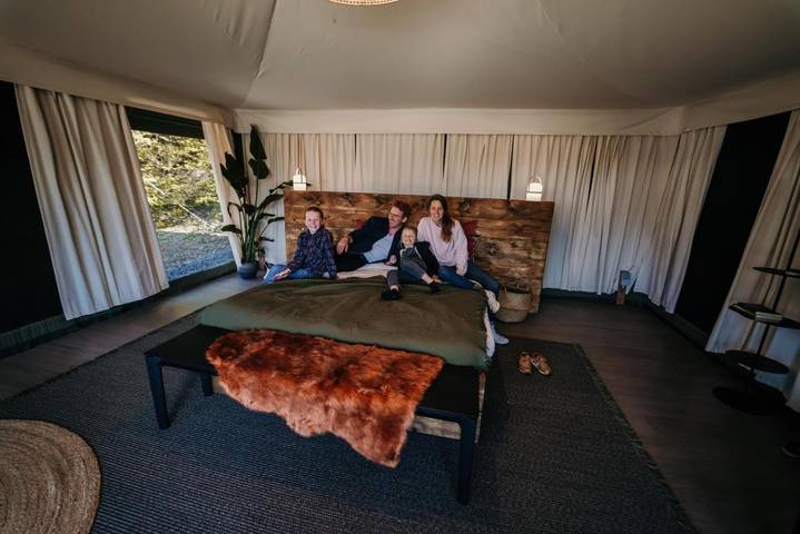 Camping pour 2 personnes, avec jardin et piscine au Province de Luxembourg - 2