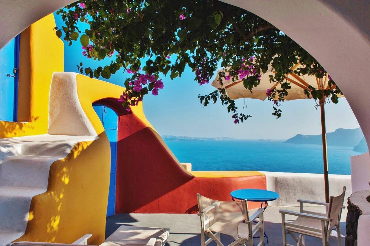 Appartement entier, Chroma Suites in Ormos Ammoudiou, Oia