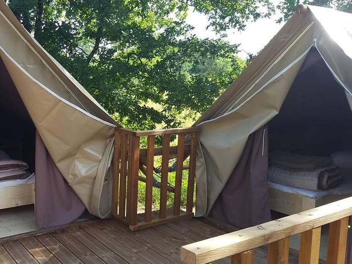 Camping pour 6 personnes dans l' Ain - 3