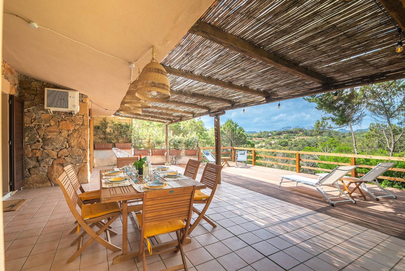Villa 'Mannu' avec terrasse privée et climatisation in Palau (Sardaigne), Costa Smeralda