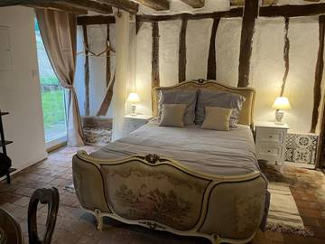 Cottage pour 2 personnes, avec sauna ainsi que jardin et terrasse, animaux acceptés à Lorris