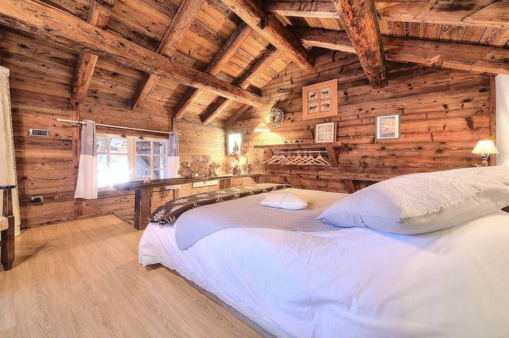 Chalet pour 5 personnes, avec jacuzzi et sauna ainsi que balcon et jardin, animaux acceptés à Les Contamines-Montjoie - 3