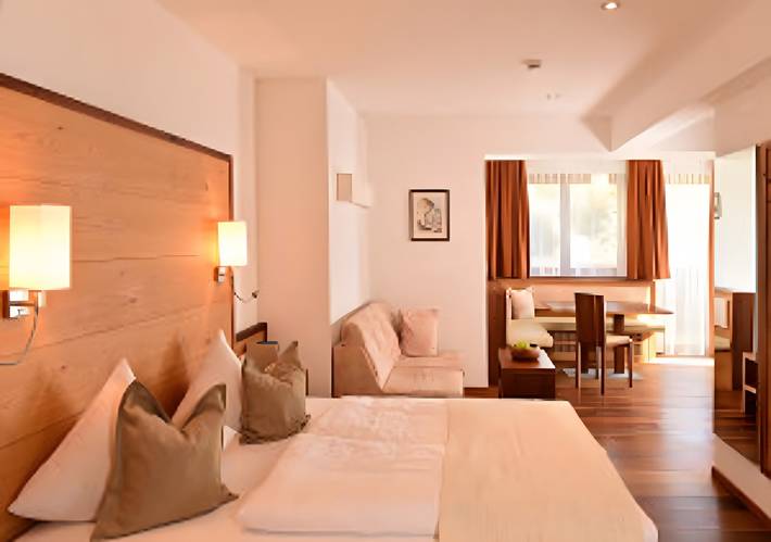 Ferienwohnung für 4 Personen, mit Sauna und Balkon, mit Haustier