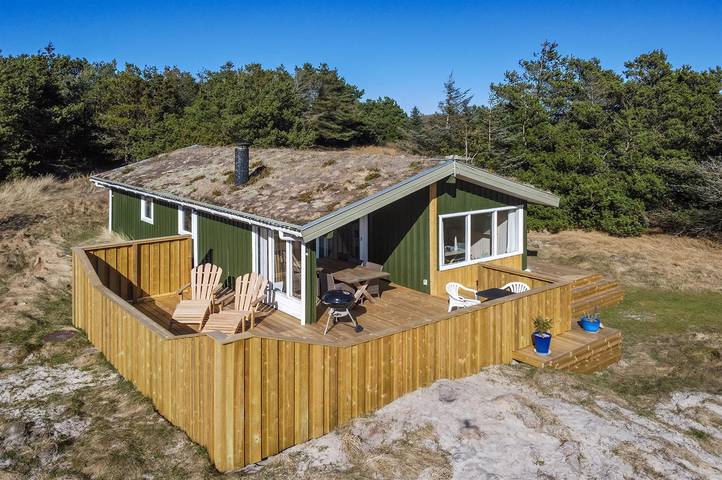 Feriehus for 6 personer, med terrasse - 1