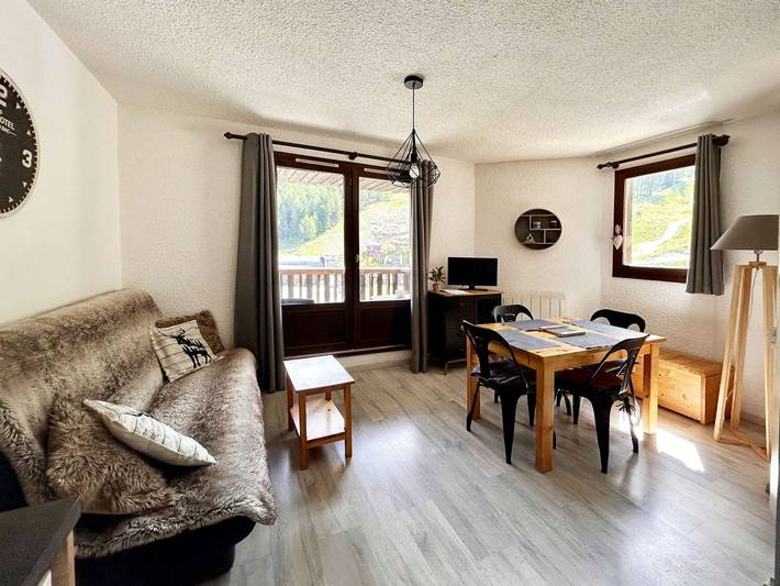 Appartement de vacances entier, Superbe studio vue pistes centre station in Les Orres, Parc national des Écrins
