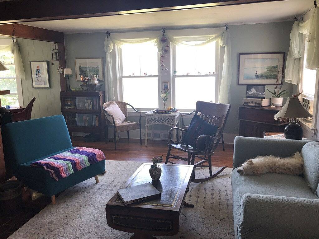 Cottage retreat on tidal pond, steps to the beach in Scituate, Massachusetts