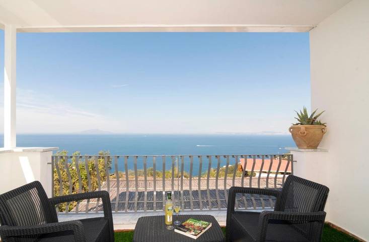 Casa vacanza per 4 persone, con panorama e giardino in Marciano