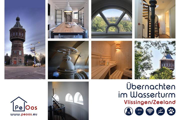 Ferienhaus für 16 Personen, mit Terrasse und Sauna in Vlissingen