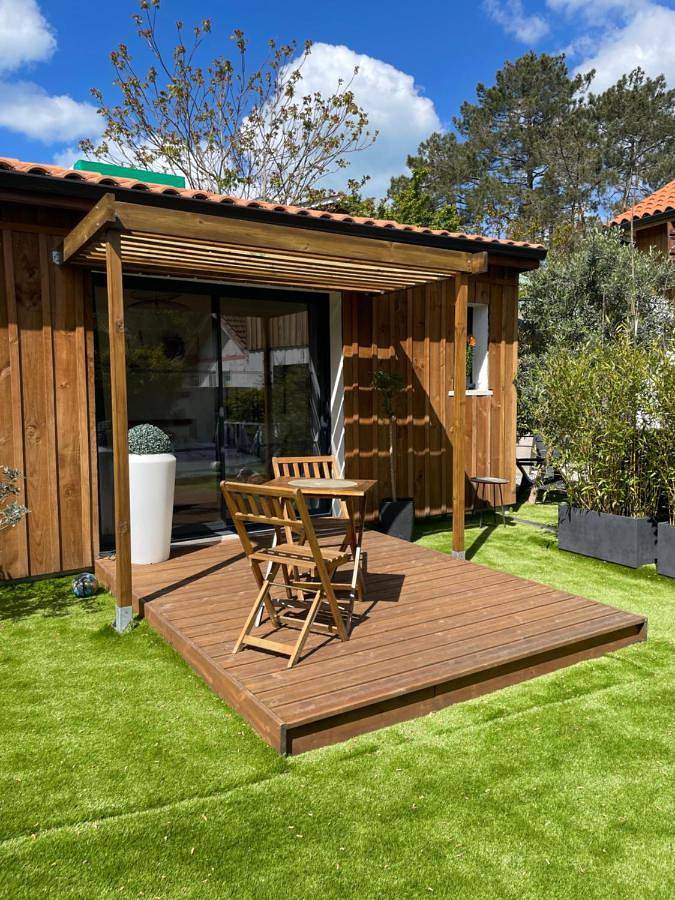 Chambre d’hôte pour 2 personnes, avec terrasse et jardin, animaux acceptés dans Lac de Lacanau