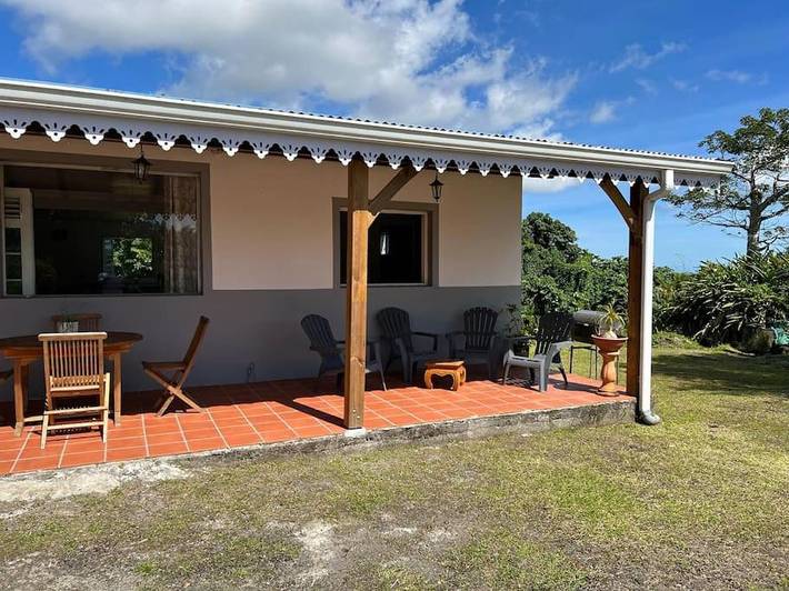 Maison de vacances pour 4 personnes, avec jardin et vue, animaux acceptés