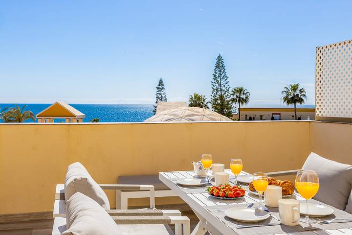 Vakantieappartement voor 4 personen, met terras, kindvriendelijk in Elviria