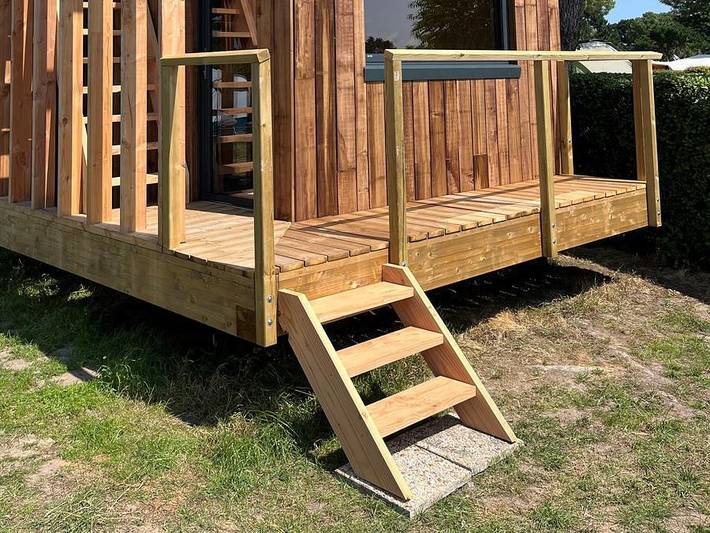 Camping pour 3 personnes, avec sauna dans Côte d’Émeraude - 2