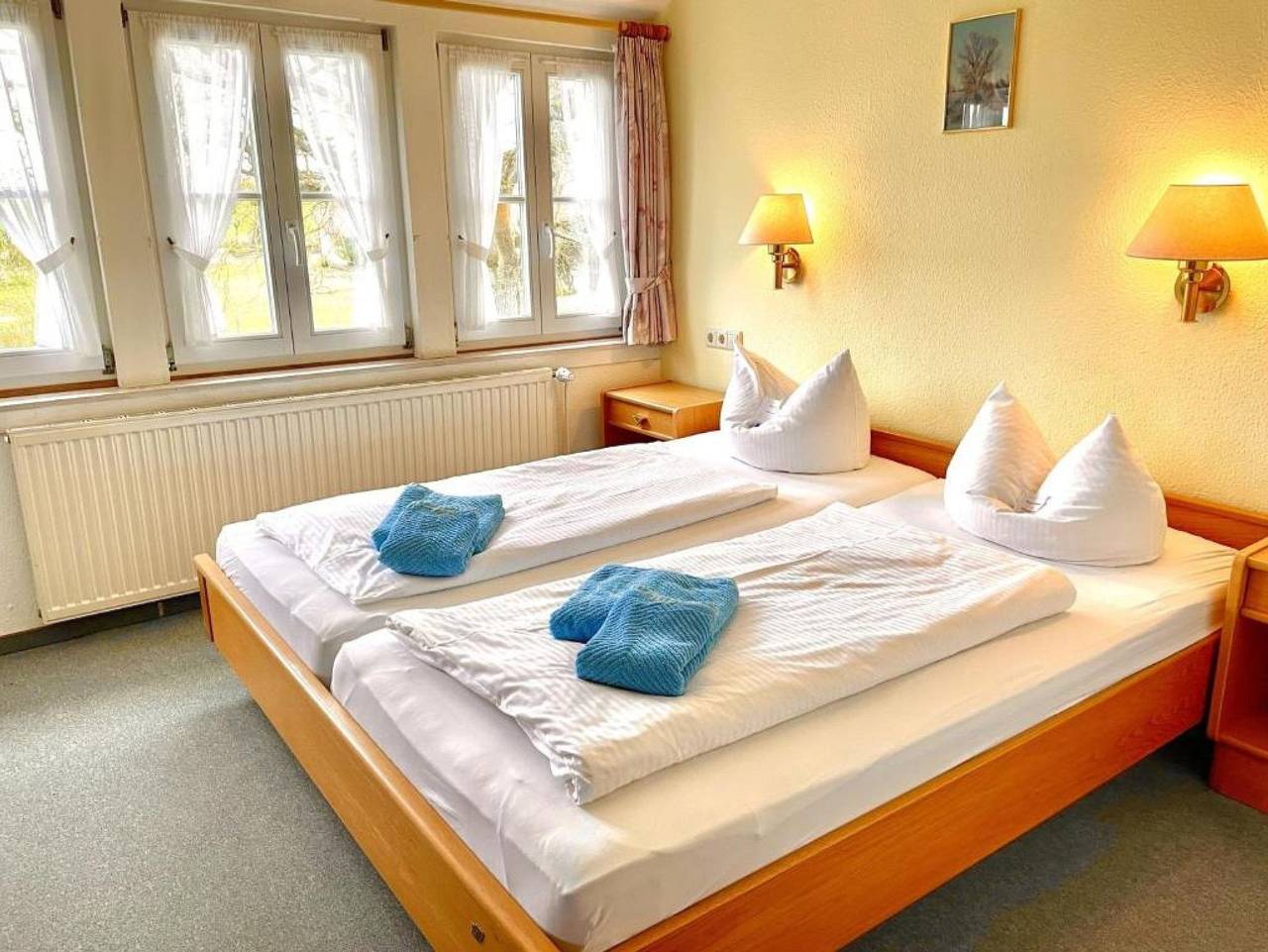Hotel Gutshaus Kajahn - Einzelzimmer in Gustow, Stralsund Umland